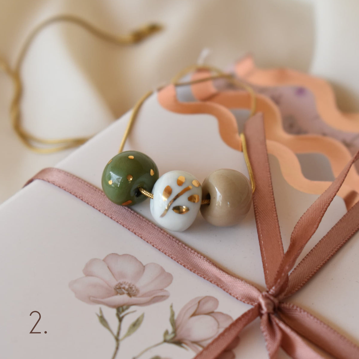 Three Beads Necklace