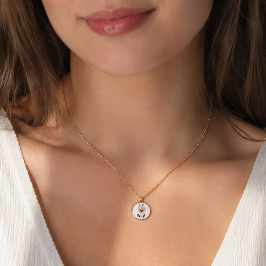 Necklace tulip