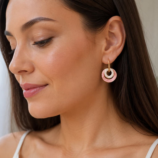 Sea drop duo earrings