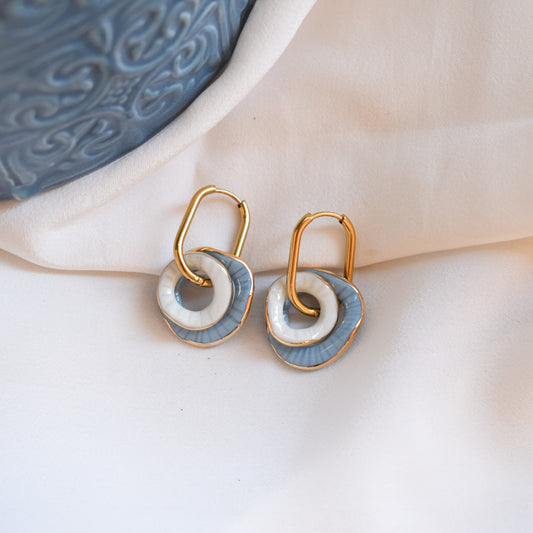 Sea drop earrings