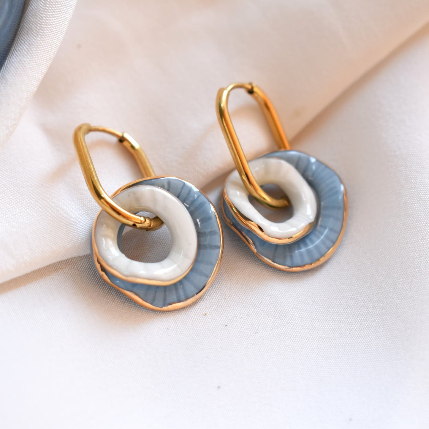 Sea drop earrings