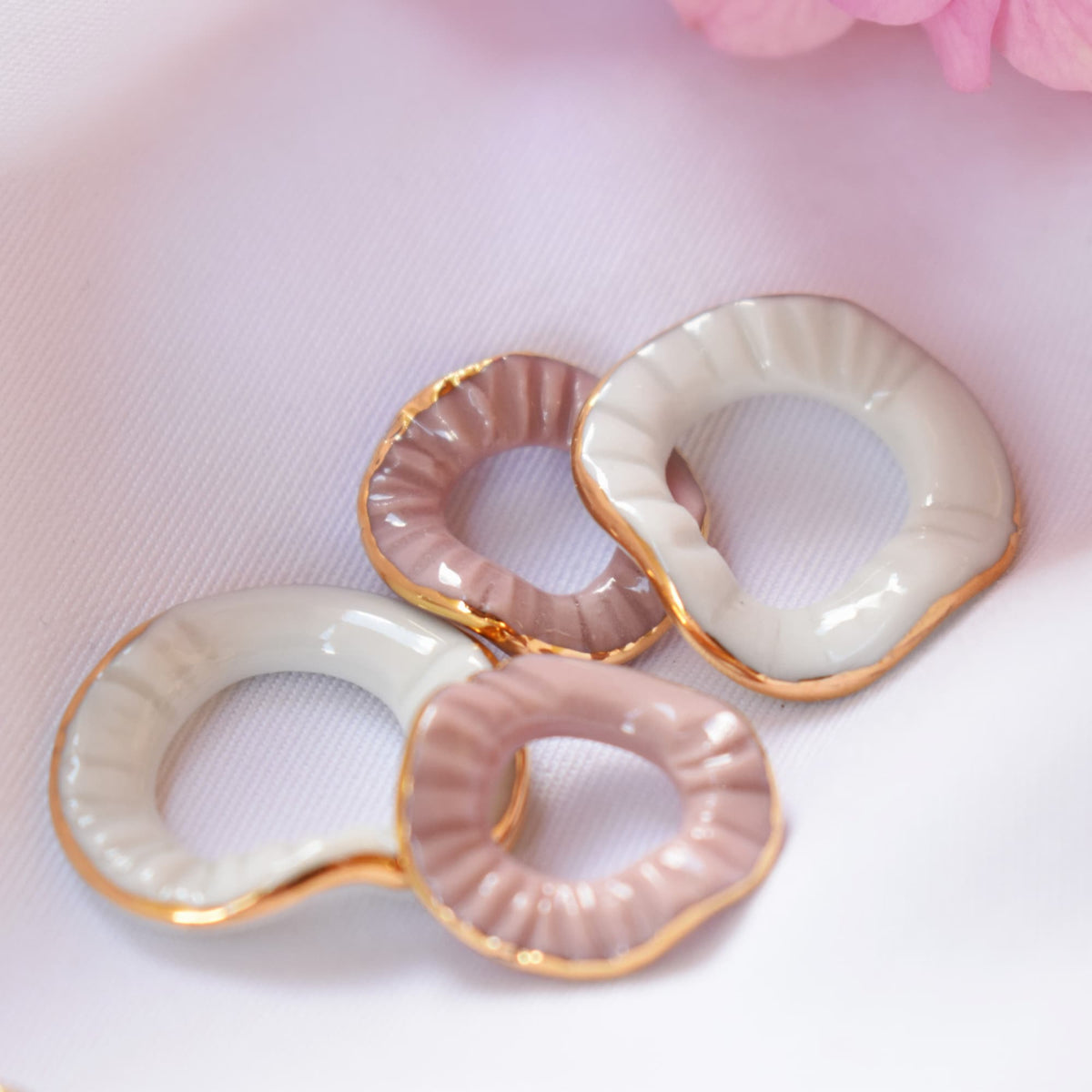 Sea drop duo earrings
