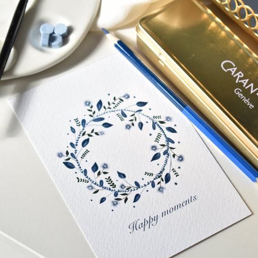 Happy moments postcard