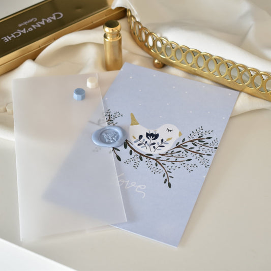 Little bird postcard