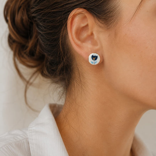 Tulip earrings
